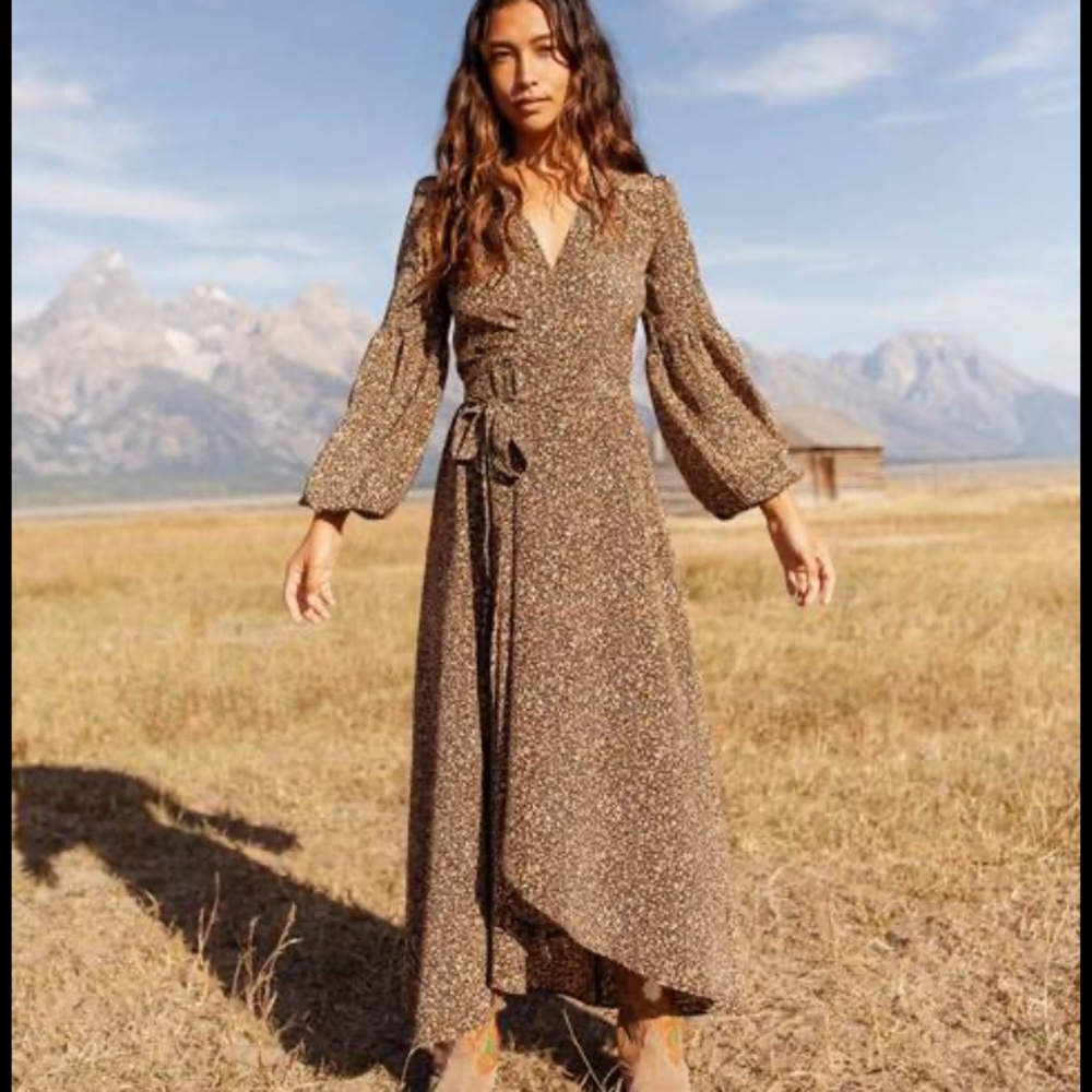 Christy dawn bergen dress in autumn leaves